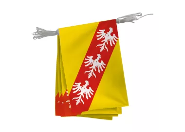 Guirlande province Lorraine en maille polyester 115 g/m²