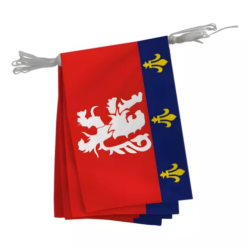 Guirlande province Lyonnais en polyester 20x30 cm
