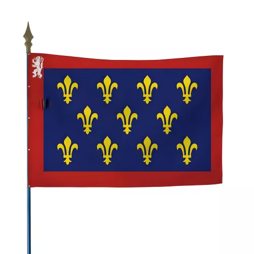 Drapeau province Maine en maille polyester 115 g/m²