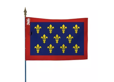 Drapeau province Maine en maille polyester 115 g/m²