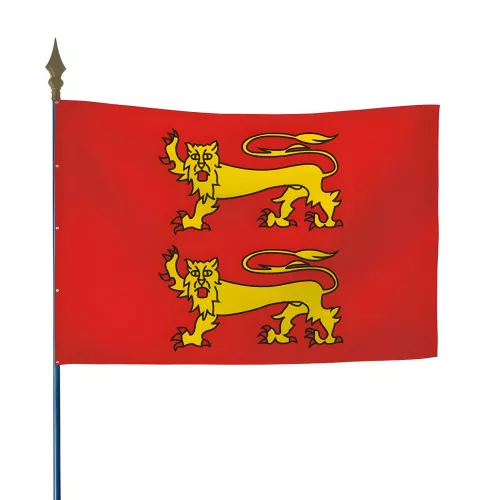 Drapeau province Normandie en maille polyester