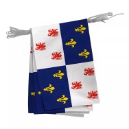 Guirlande province Picardie en maille polyester