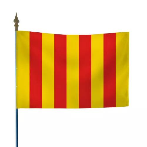 Drapeau province Provence à bande en maille polyester