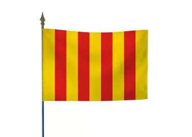 Drapeau province Provence à bande en maille polyester