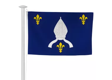 Pavillon province Saintonge pour mât sans potence