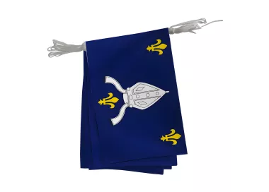 Guirlande province Saintonge en maille polyester 20 x 30 cm