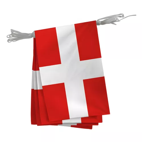 Guirlande province Savoie en maille polyester 20 x 30 cm