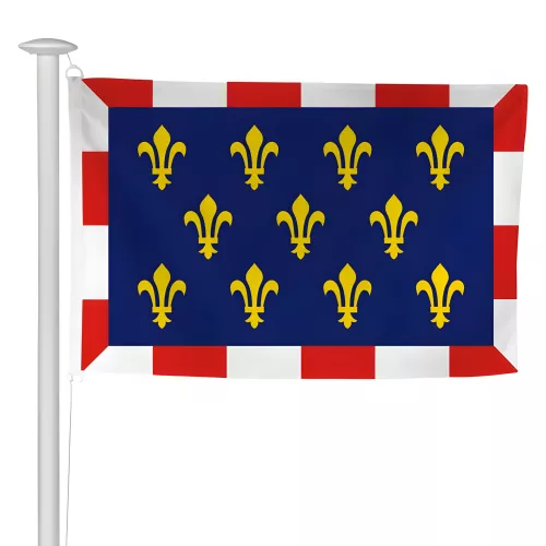 Pavillon province Touraine à hisser pour mât