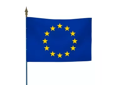 Drapeau Union Européenne en maille polyester 115 g/m²