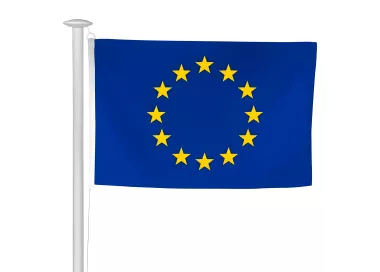 Pavillon de l'Union européenne pour mât sans potence