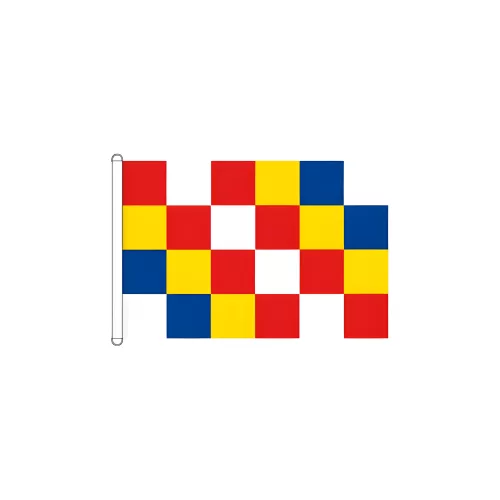 Pavillons des provinces belges en maille polyester