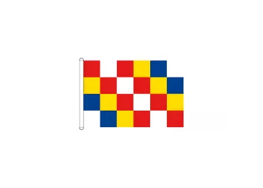 Pavillons des provinces belges en maille polyester