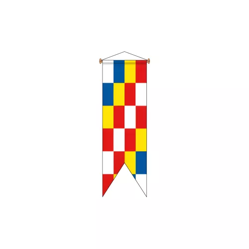 Oriflammes des provinces belges en maille polyester