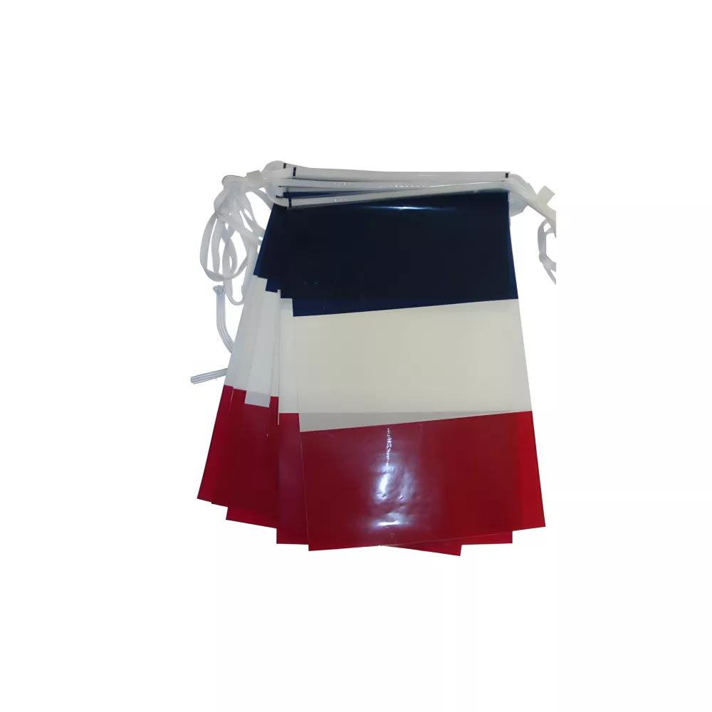 Guirlandes France en maille polyester 20 x 30 cm