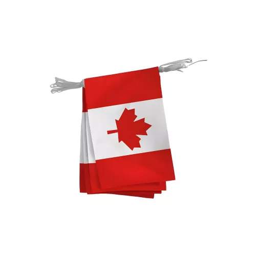 Guirlandes Canada en polyester 20 x 30 cm