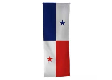 Oriflamme Panama en maille polyester avec traverse