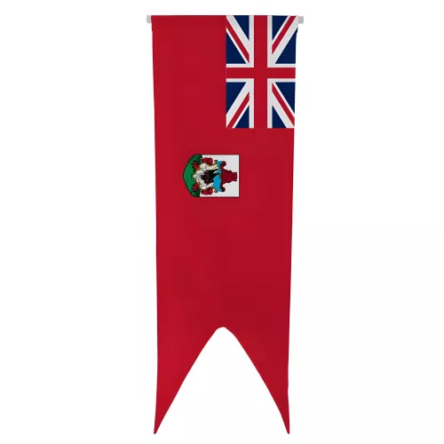 Oriflamme des Bermudes en maille polyester avec traverse
