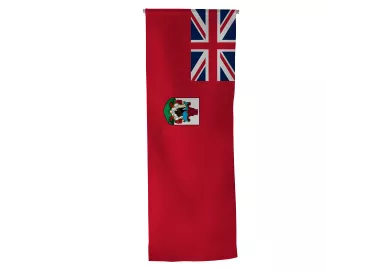 Oriflamme des Bermudes en maille polyester avec traverse