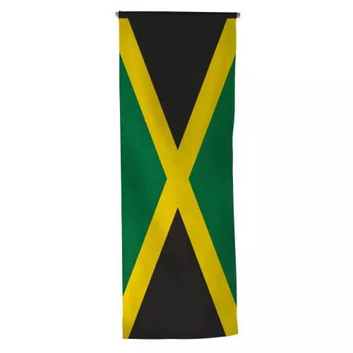 Oriflamme Jamaïque en maille polyester avec traverse