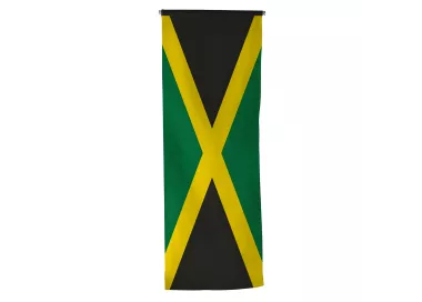 Oriflamme Jamaïque en maille polyester avec traverse