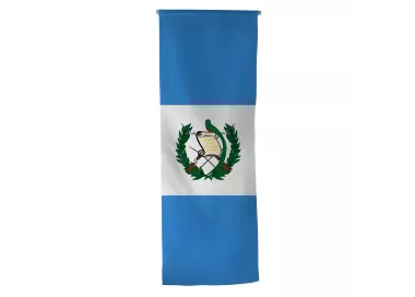 Oriflamme du Guatemala en maille polyester