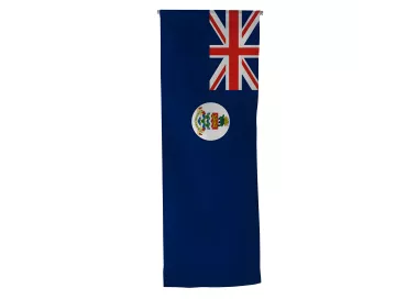 Oriflamme Îles Caïman en maille polyester avec traverse