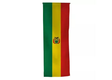 Oriflamme de la Bolivie en maille polyester
