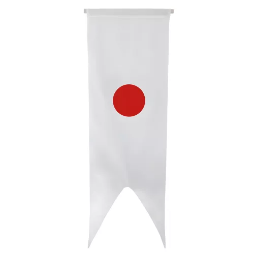 Oriflamme Japon en maille polyester avec traverse