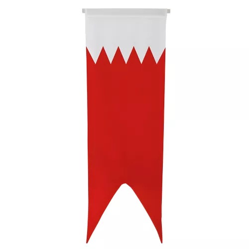 Oriflamme Bahreïn en maille polyester avec traverse