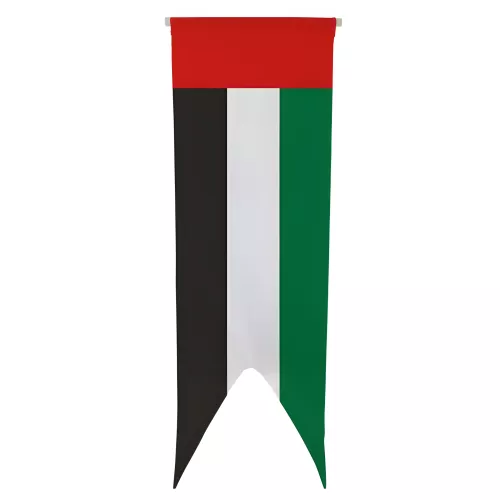 Oriflamme Emirats Arabes Unis en maille polyester