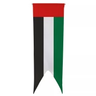 Oriflamme Emirats Arabes Unis en maille polyester
