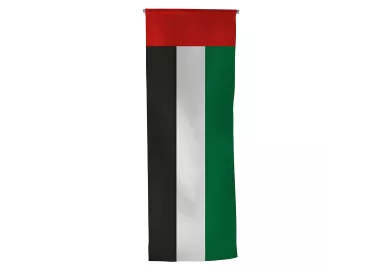 Oriflamme Emirats Arabes Unis en maille polyester