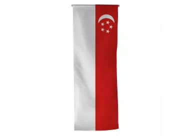 Oriflamme Singapour en maille polyester 115 g/m²
