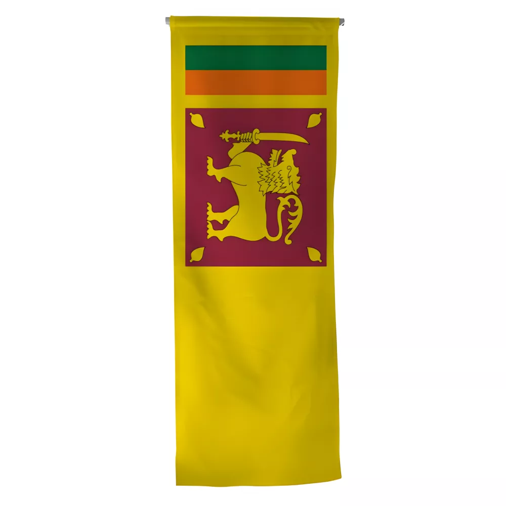 Oriflamme Sri Lanka en maille polyester 115 g/m² Oriflamme Sri Lanka en maille polyester 115 g/m²