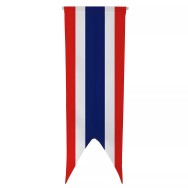 Oriflamme Thaïlande en maille polyester avec traverse