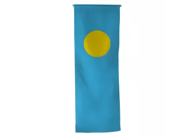 Oriflamme Palau verticale en maille polyester 115 g/m²
