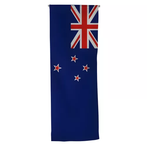 Oriflamme Nouvelle-Zélande en maille polyester avec traverse