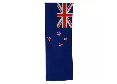 Oriflamme Nouvelle-Zélande en maille polyester avec traverse