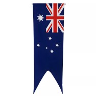 Oriflamme Australie en maille polyester avec traverse bois