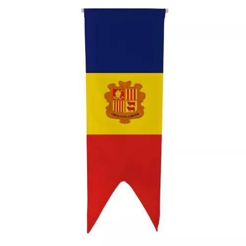 Oriflamme Andorre en maille polyester 115 g/m²