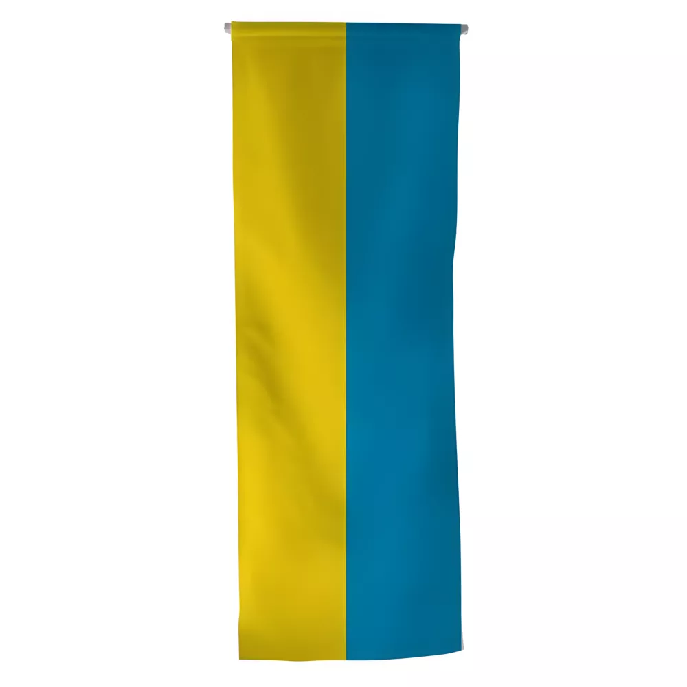 Oriflamme Ukraine en maille polyester 115 g/m² Oriflamme Ukraine en maille polyester 115 g/m²