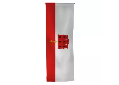 Oriflamme Gibraltar en maille polyester grand vent