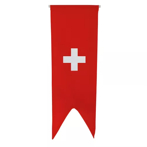 Oriflamme Suisse en maille polyester 115 g/m²