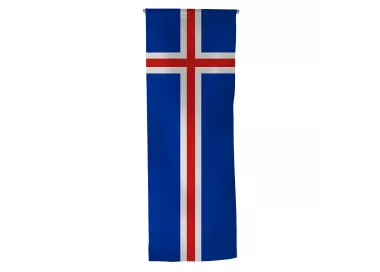 Oriflamme Islande en maille polyester grand vent