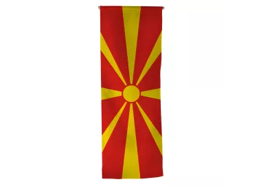Oriflamme Macédoine en maille polyester grand vent