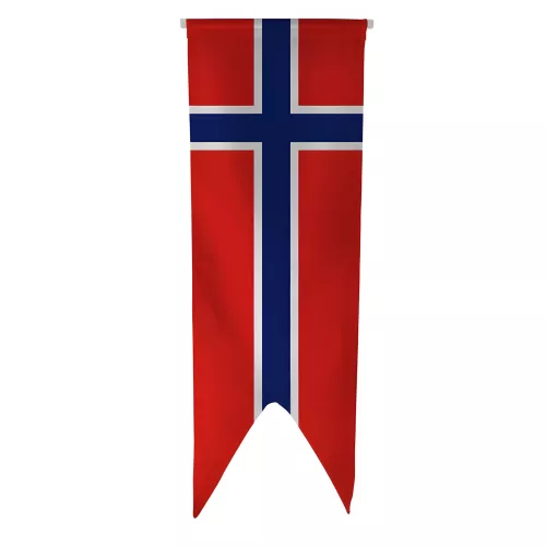Oriflamme Norvège en maille polyester grand vent