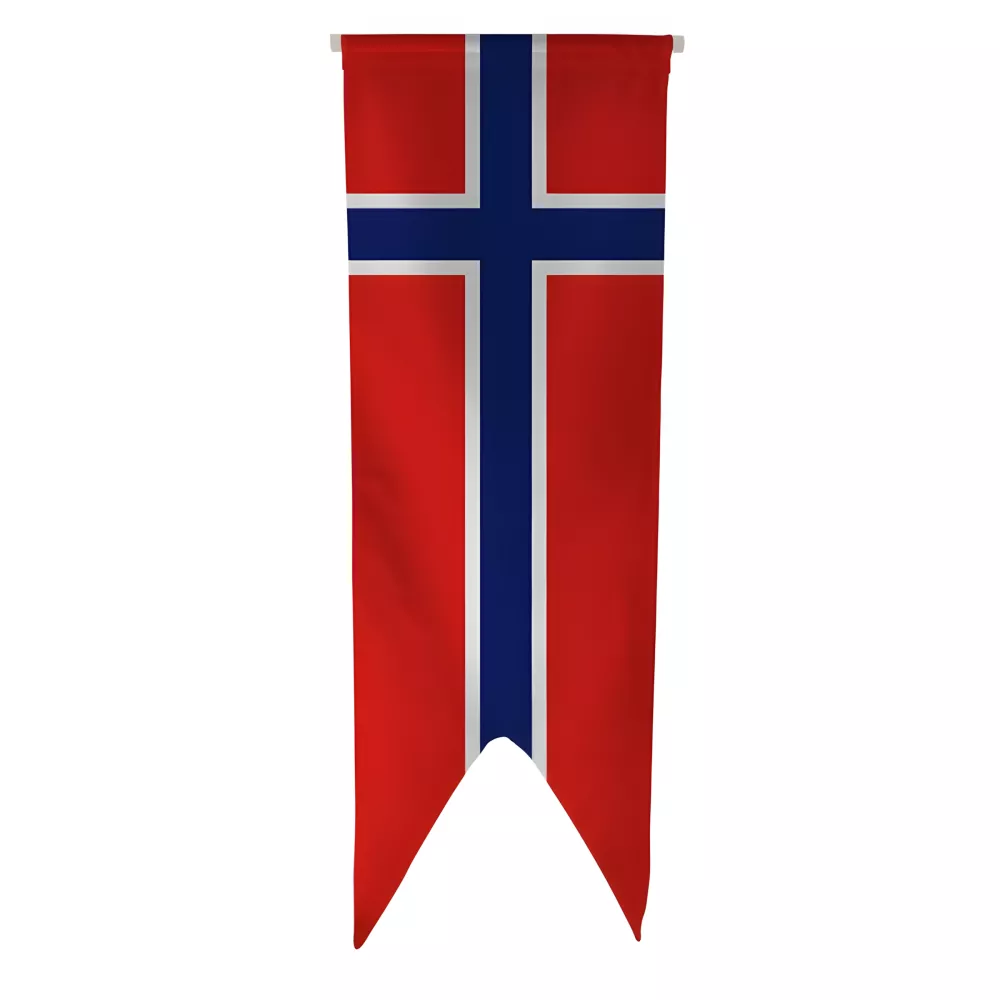 Oriflamme Norvège en maille polyester grand vent