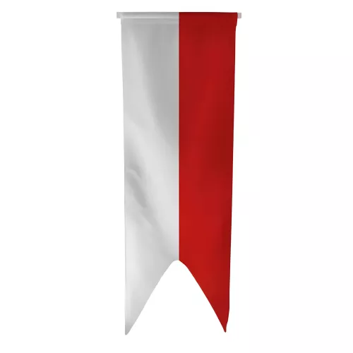Oriflamme Monaco en maille polyester ajourée grand vent