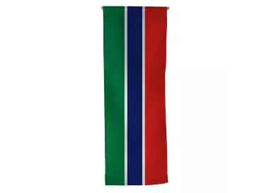 Oriflamme Gambie en maille polyester avec traverse