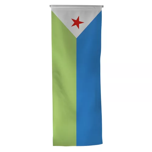 Oriflamme Djibouti en maille polyester 115 g/m² Oriflamme Djibouti en maille polyester 115 g/m²